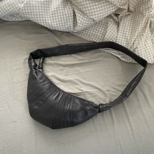 Lemaire SSENSE exclusive grey small croissant bag